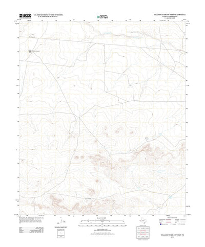 Dellahunt Draw West, TX (2012, 24000-Scale) Preview 1