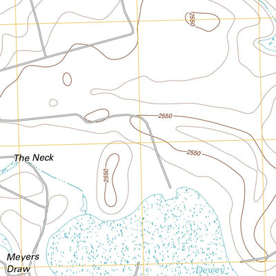 Dewey Lake, TX (2012, 24000-Scale) Preview 2