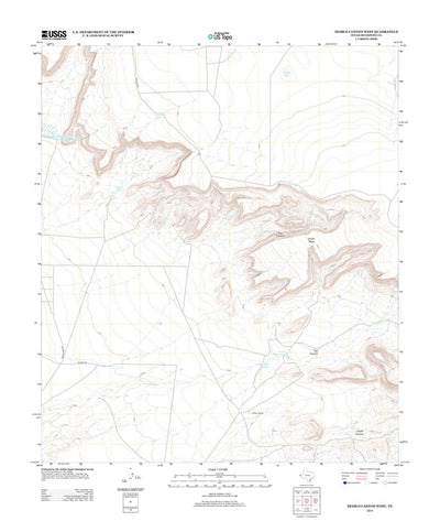 Diablo Canyon West, TX (2013, 24000-Scale) Preview 1