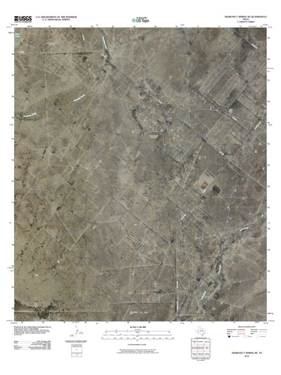 Diamond Y Spring NE, TX (2010, 24000-Scale) Preview 1
