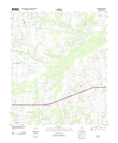 Dike, TX (2013, 24000-Scale) Preview 1