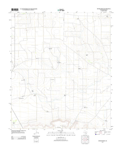 Divide Draw, TX (2013, 24000-Scale) Preview 1