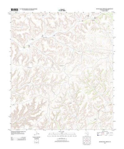 Divide Well Draw, TX (2012, 24000-Scale) Preview 1