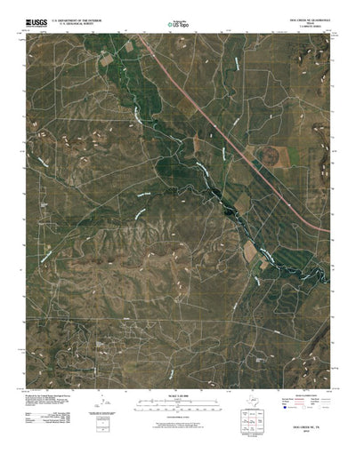 Dog Creek NE, TX (2010, 24000-Scale) Preview 1