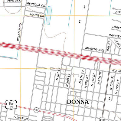 Donna, TX (2012, 24000-Scale) Preview 2