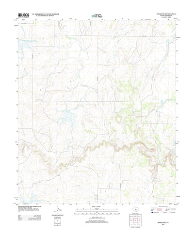 Doole SW, TX (2013, 24000-Scale) Preview 1
