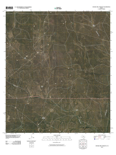 Double Mill Draw NE, TX (2010, 24000-Scale) Preview 1
