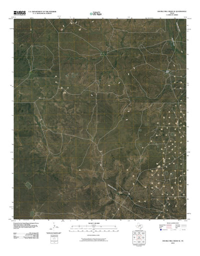 Double Mill Draw SE, TX (2010, 24000-Scale) Preview 1