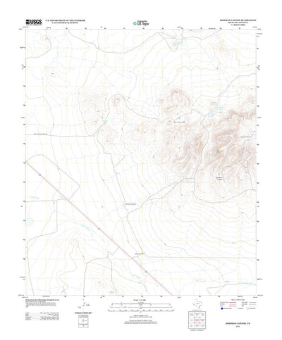 Dowman Canyon, TX (2012, 24000-Scale) Preview 1