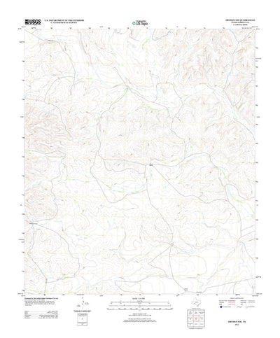 Dryden NW, TX (2012, 24000-Scale) Preview 1