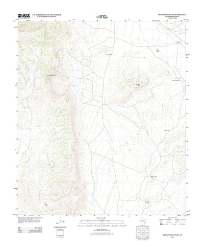 Dugout Mountain, TX (2012, 24000-Scale) Preview 1
