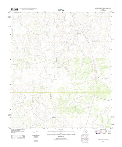 Dunbar Draw SW, TX (2012, 24000-Scale) Preview 1