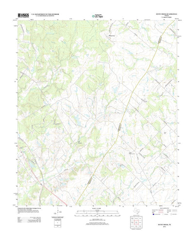 Dunn Creek, TX (2013, 24000-Scale) Preview 1