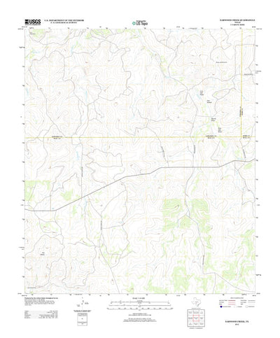 Earwood Creek, TX (2012, 24000-Scale) Preview 1