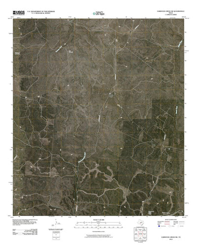 Earwood Creek SW, TX (2010, 24000-Scale) Preview 1