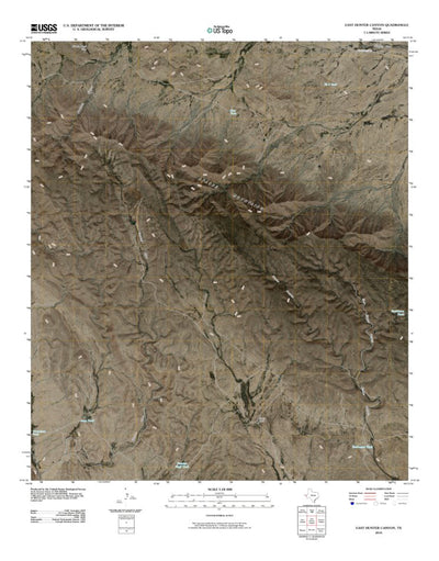 East Hunter Canyon, TX (2010, 24000-Scale) Preview 1