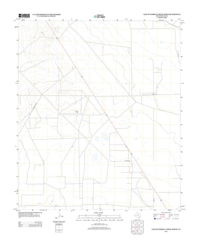 East Of Barrilla Draw North, TX (2013, 24000-Scale) Preview 1