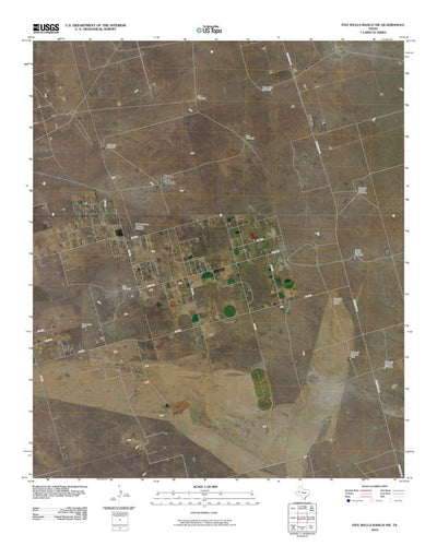 Five Wells Ranch SW, TX (2010, 24000-Scale) Preview 1