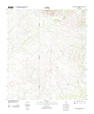 Flat Rock Creek SW, TX (2013, 24000-Scale) Preview 1