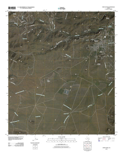 Fort Davis, TX (2010, 24000-Scale) Preview 1