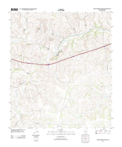 Fort Terrett Ranch, TX (2012, 24000-Scale) Preview 1
