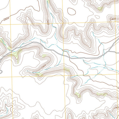 Geddis Canyon NW, TX (2012, 24000-Scale) Preview 2