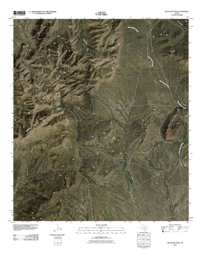 Gilliland Peak, TX (2010, 24000-Scale) Preview 1