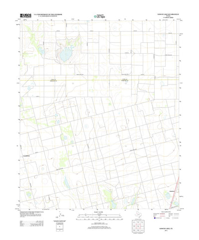 Gooch Lake, TX (2012, 24000-Scale) Preview 1