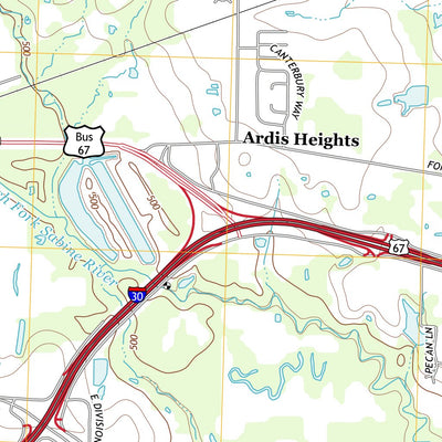 Greenville NE, TX (2013, 24000-Scale) Preview 3