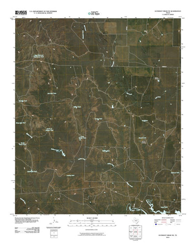 Gunsight Draw NE, TX (2010, 24000-Scale) Preview 1