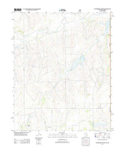 Hackberry Creek, TX-OK (2012, 24000-Scale) Preview 1