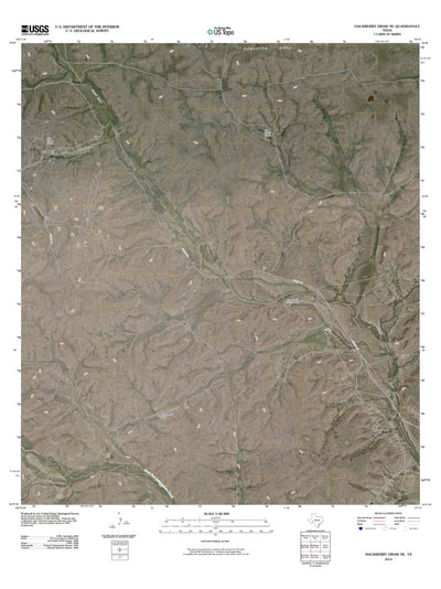 Hackberry Draw NE, TX (2010, 24000-Scale) Preview 1