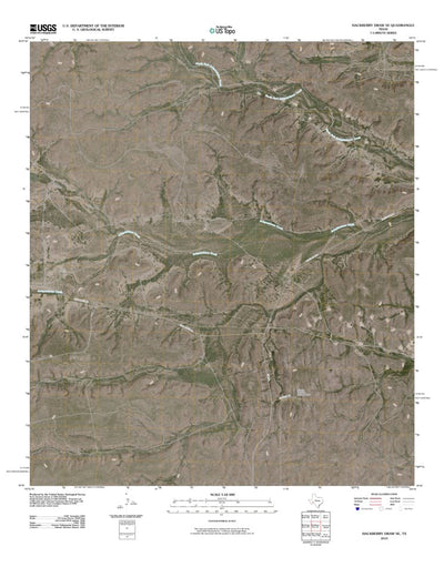 Hackberry Draw SE, TX (2010, 24000-Scale) Preview 1