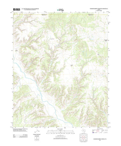 Hardscrabble Creek, TX (2012, 24000-Scale) Preview 1