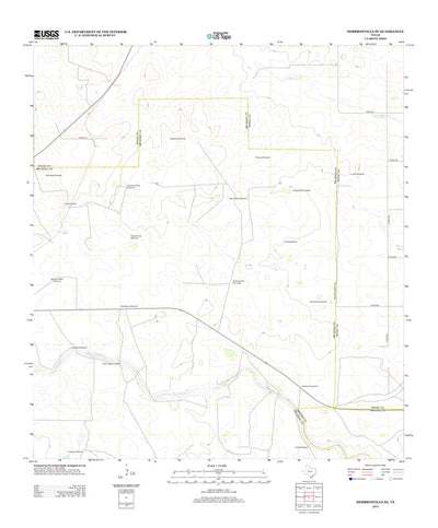 Hebbronville SE, TX (2013, 24000-Scale) Preview 1