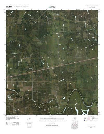 Hensley Lake, TX (2010, 24000-Scale) Preview 1