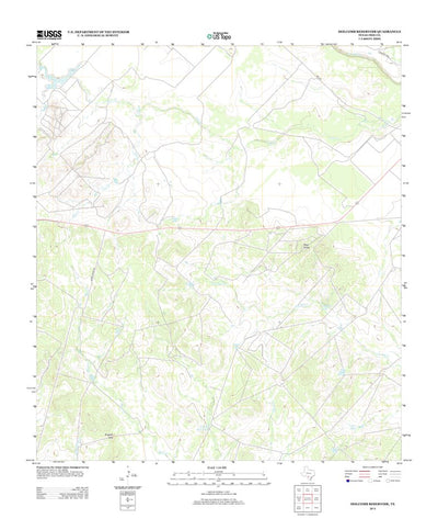 Holcomb Reservoir, TX (2013, 24000-Scale) Preview 1
