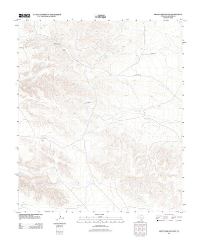 Hopper Draw West, TX (2012, 24000-Scale) Preview 1