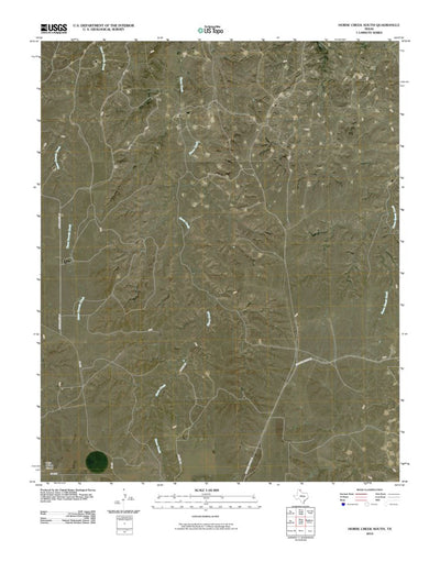 Horse Creek South, TX (2010, 24000-Scale) Preview 1