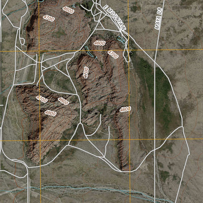 Hueco Tanks, TX (2010, 24000-Scale) Preview 3