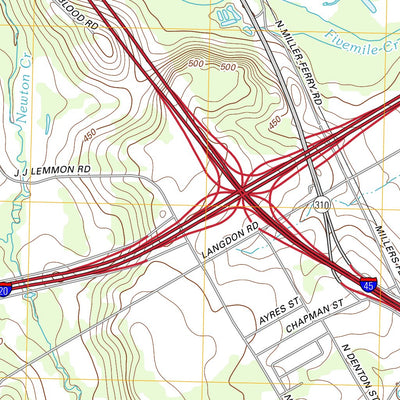 Hutchins, TX (2012, 24000-Scale) Preview 3
