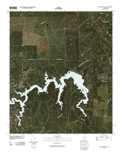 Justiceburg SE, TX (2010, 24000-Scale) Preview 1