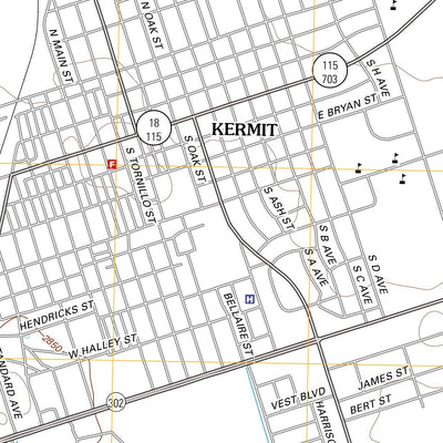 Kermit, TX (2012, 24000-Scale) Preview 3