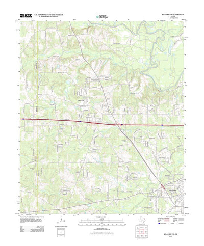 Kilgore NW, TX (2013, 24000-Scale) Preview 1