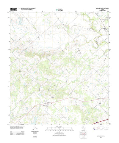 Kingsbury, TX (2013, 24000-Scale) Preview 1