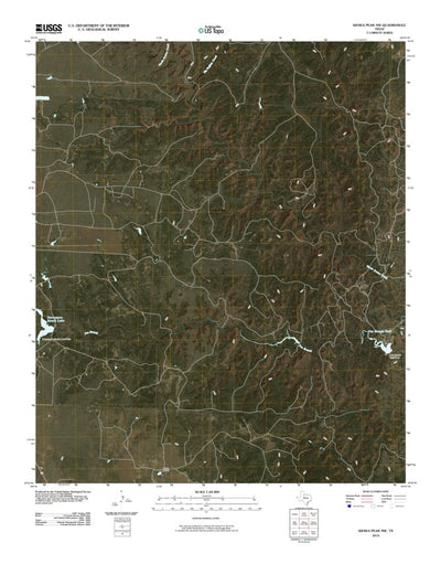 Kiowa Peak NW, TX (2010, 24000-Scale) Preview 1