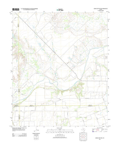 Knox City NW, TX (2013, 24000-Scale) Preview 1