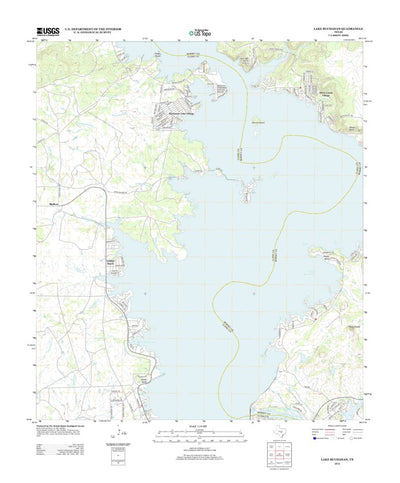 Lake Buchanan, TX (2012, 24000-Scale) Preview 1