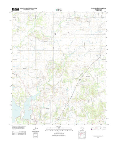 Lake Eddleman, TX (2012, 24000-Scale) Preview 1