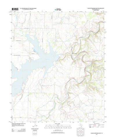 Lake Stamford East, TX (2013, 24000-Scale) Preview 1